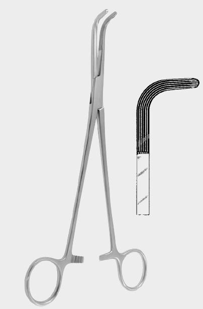 Затискачі МІКСТЕРА (MIXTER), вигнуті, зубчасті, 25 см (cm). Бренд: Zepf (Зепф).